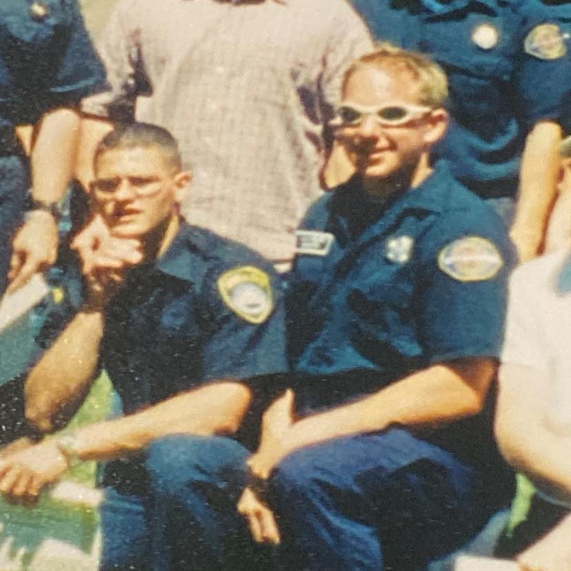 Mack Miessner in his early emergency services days